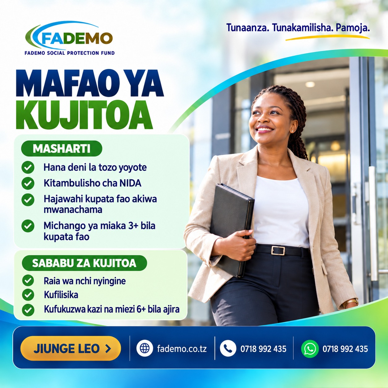 Mafao ya Kujitoa